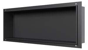 Półka wnękowa ze stali nierdzewnej BS206010Bez obręczy - 20 x 60 x 10 cm