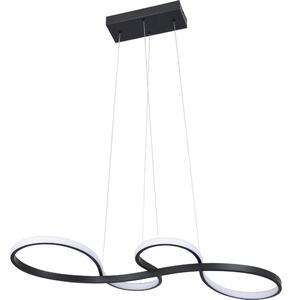 Polux LED Żyrandol na lince SALSA LED/38W/230V 4000K czarny SA2287