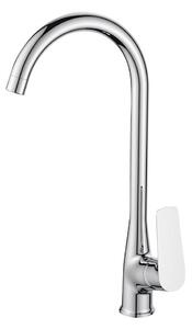 Aqualine Aqualine - Bateria kuchenna LOTTA chrom błyszczący SH0092