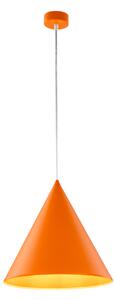 Nowoczesna lampa wisząca Cono Large TK - pomarańczowa