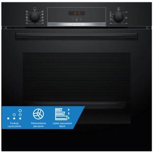 Piekarnik BOSCH HBA554EB3 Seria 4 Elektroniczny Czarny A+