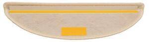 Samoprzylepne nakÅadki na schody, 15 szt., 56x17x3 cm, berber