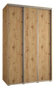 Szafa przesuwna wysoka Davos 1 160, gÅ. 60 cm artisan + artisan + srebrny