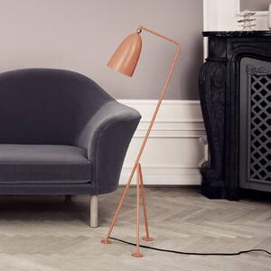 GUBI Gräshoppa trójnożna lampa podłogowa czerwona