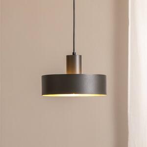 SIGMA Żyrandol Rif M, oliwkowo-zielony, 1-punktowy, Ø 25 cm, stal