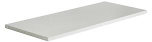 Półka metalowa do szafy biurowej, 900 x 20 x 360 mm, szara