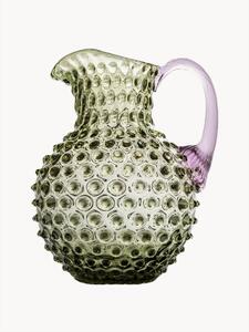 Dzbanek ze szkła dmuchanego Paris Hobnail, 1,5 l