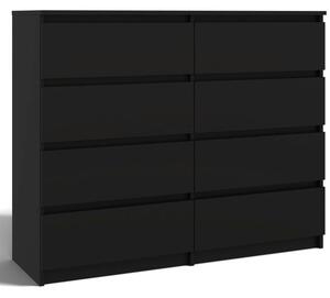 Komoda TOP E SHOP Malwa M8 120 Czarny