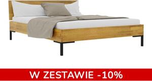 Łóżko drewniane Yoko Classic 140x200 Soolido Meble dębowe