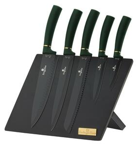 Berlinger Haus 6-częściowy zestaw noży na magnetycznym stojaku Emerald Collection