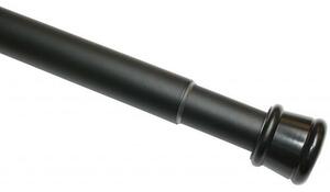 Drążek rozporowy 26/23 mm czarny matowy, 90 - 140 cm