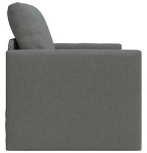 Sofa bed ciemnoszary 74 x 77 x 81 cm tkanina