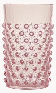 Komplet szklanek ze szkła dmuchanego Opaline Hobnail, 2 elem