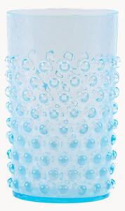 Komplet szklanek ze szkła dmuchanego Opaline Hobnail, 2 elem