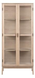 Witryna w dekorze dębu 80x180 cm Linley – Actona