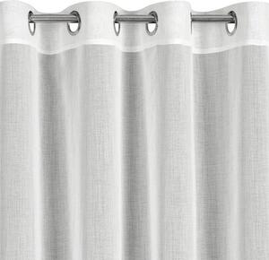 Firana gotowa EUROFIRANY Kiara 350 x 150 cm BiaÅy