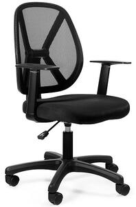 Krzesło biurowe z niskim oparciem z siatki Homy