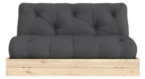 Ciemnoszara rozkładana sofa 145 cm Flip – Karup Design