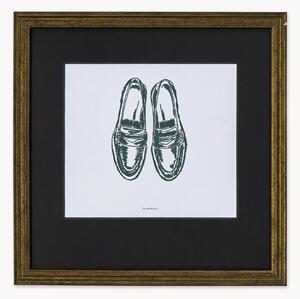 Oprawiony druk cyfrowy Shoe