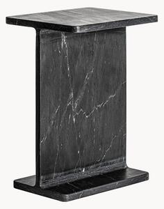 Stolik pomocniczy z marmuru Marquina