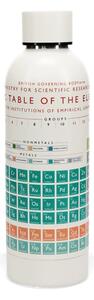 Kremowa podróżna butelka ze stali nierdzewnej 500 ml Periodic Table – Rex London