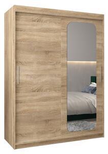 Szafa przesuwna garderoba Promo T2 150 wys. 200 cm sonoma + sonoma