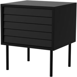 Szafka nocna CAMA MEBLE Cortina Czarny (2 szt.)