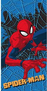 Czerwono-niebieski ręcznik dziecięcy z mikrowłókna 70x140 cm Spider-man – Jerry Fabrics