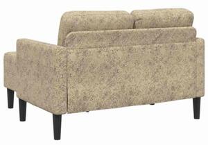 Sofa 2-osobowa z szezlongiem w ksztaÅcie litery l, jasnoszara