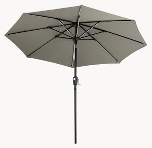 Parasol ogrodowy z lampą solarną Sabal, Ø 270 cm
