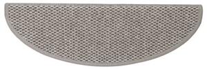 Samoprzylepne nakÅadki na schody, 15 szt., 65x21x4 cm, srebrne