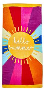 Bawełniany ręcznik plażowy 76x160 cm Hello Summer – Catherine Lansfield