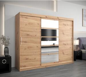Szafa przesuwna garderoba Roma 1 250 wys. 200 cm artisan + artisan