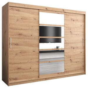 Szafa przesuwna garderoba Roma 1 250 wys. 200 cm artisan + artisan