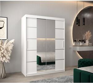 Szafa przesuwna garderoba Verona 4 150 wys. 200 cm biaÅy + biaÅy