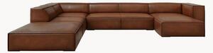 Panoramiczna sofa narożna ze skóry Madame (6-osobowa)