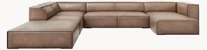 Panoramiczna sofa narożna ze skóry Madame (6-osobowa)