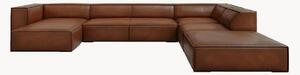 Panoramiczna sofa narożna ze skóry Madame (6-osobowa)