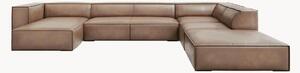 Panoramiczna sofa narożna ze skóry Madame (6-osobowa)