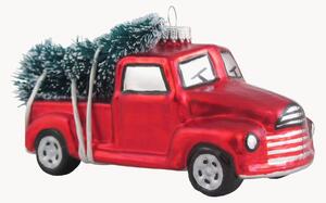 Ręcznie malowana ozdoba choinkowa Vintage Pick-up Truck