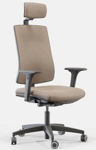 Obrotowe krzesło do biura Skill Soft Black