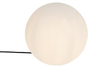 Zewnetrzna Nowoczesna lampa zewnętrzna biała 35 cm IP65 - Nura Oswietlenie zewnetrzne