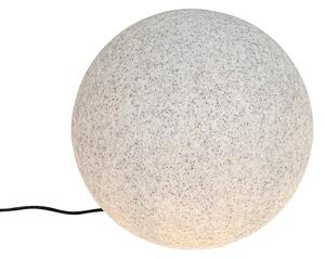 Zewnetrzna Nowoczesna lampa zewnętrzna szara 45 cm IP65 - Nura Oswietlenie zewnetrzne