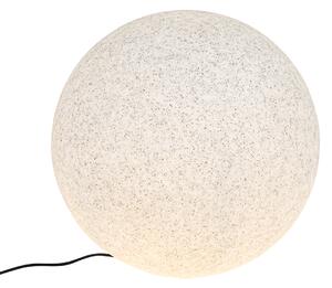 Zewnetrzna Nowoczesna lampa zewnętrzna szara 56 cm IP65 - Nura Oswietlenie zewnetrzne