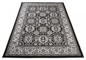 Czarny dywan wzorzysty - Ilini 4X
