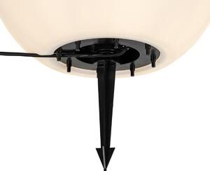Zewnetrzna Nowoczesna lampa zewnętrzna biała 45 cm IP65 - Nura Oswietlenie zewnetrzne