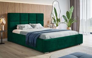 Tapicerowane pojedyncze łóżko 90x200 Campino 2X - 36 kolorów