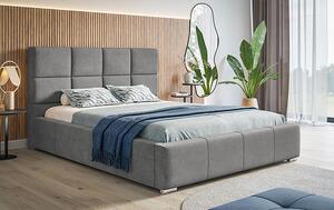 Tapicerowane łóżko z pojemnikiem 140x200 Campino 3X - 36 kolorów