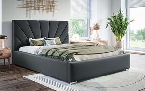 Podwójne łóżko z pojemnikiem 140x200 Rayon 3X - 36 kolorów