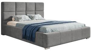 Tapicerowane łóżko z zagłówkiem 120x200 Campino 2X - 36 kolorów